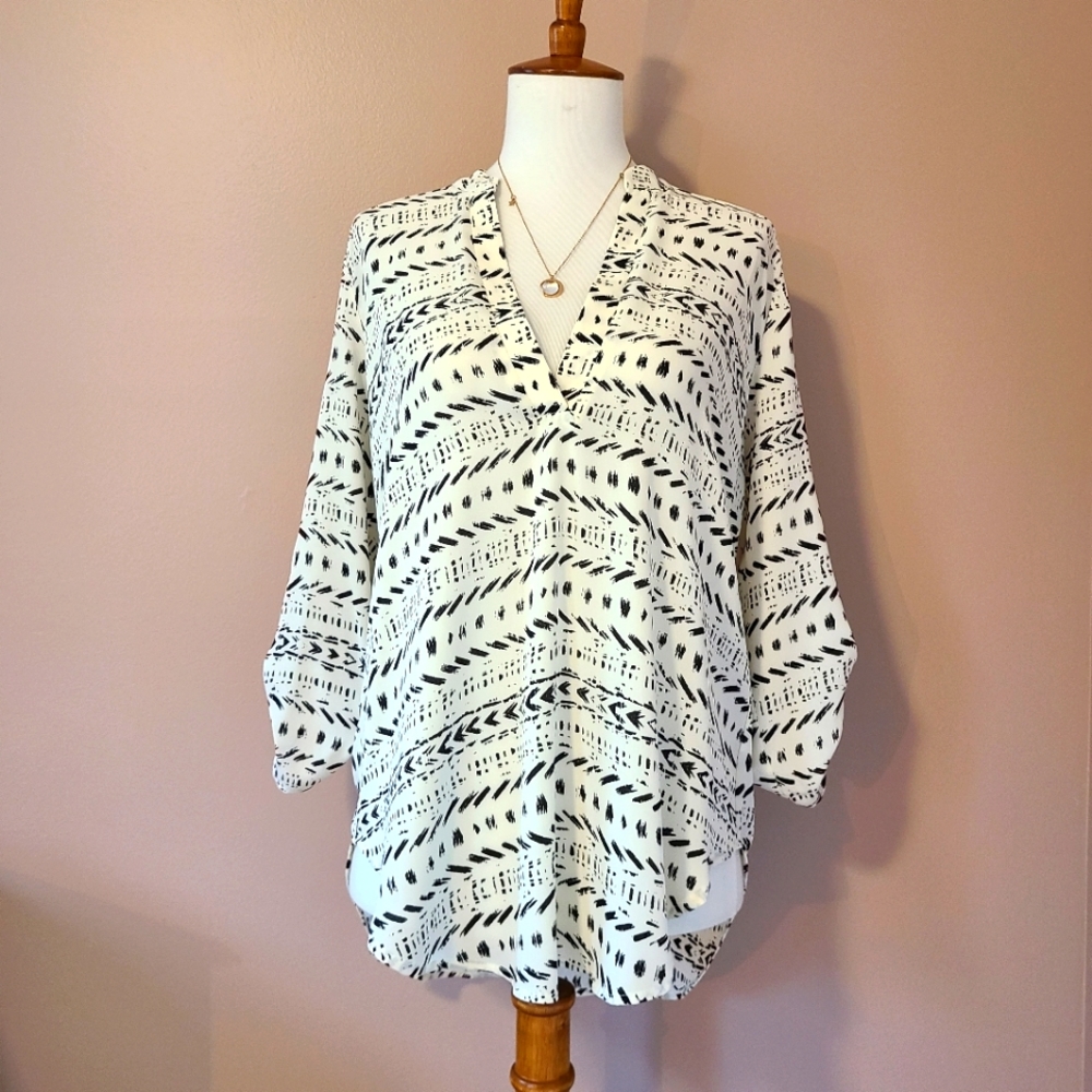 Lush High-Low Hem Blouse